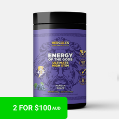 Energy of The Gods - Ultimate High Stim Pre Workout Supplement