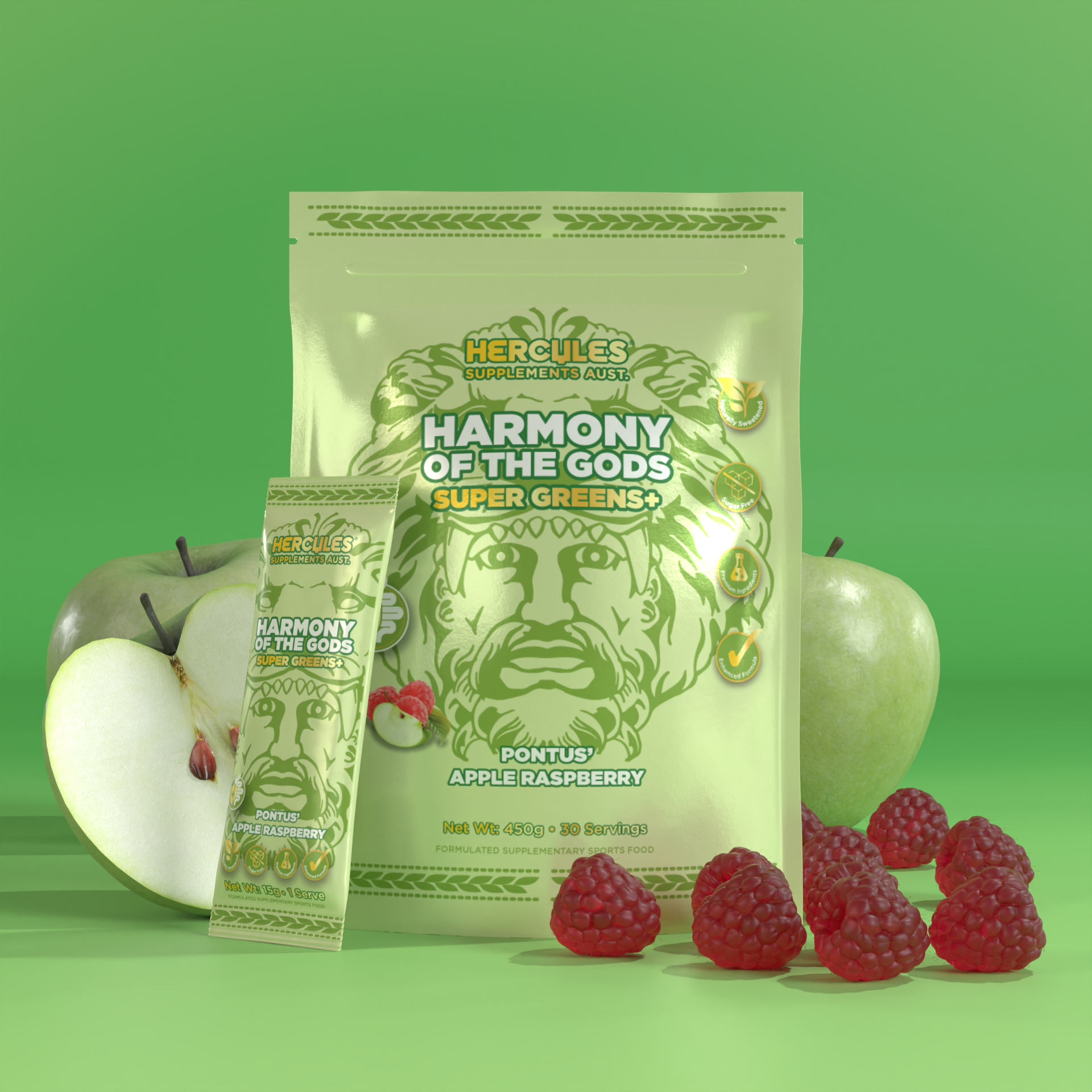 FREE Harmony of the Gods - Super Greens+