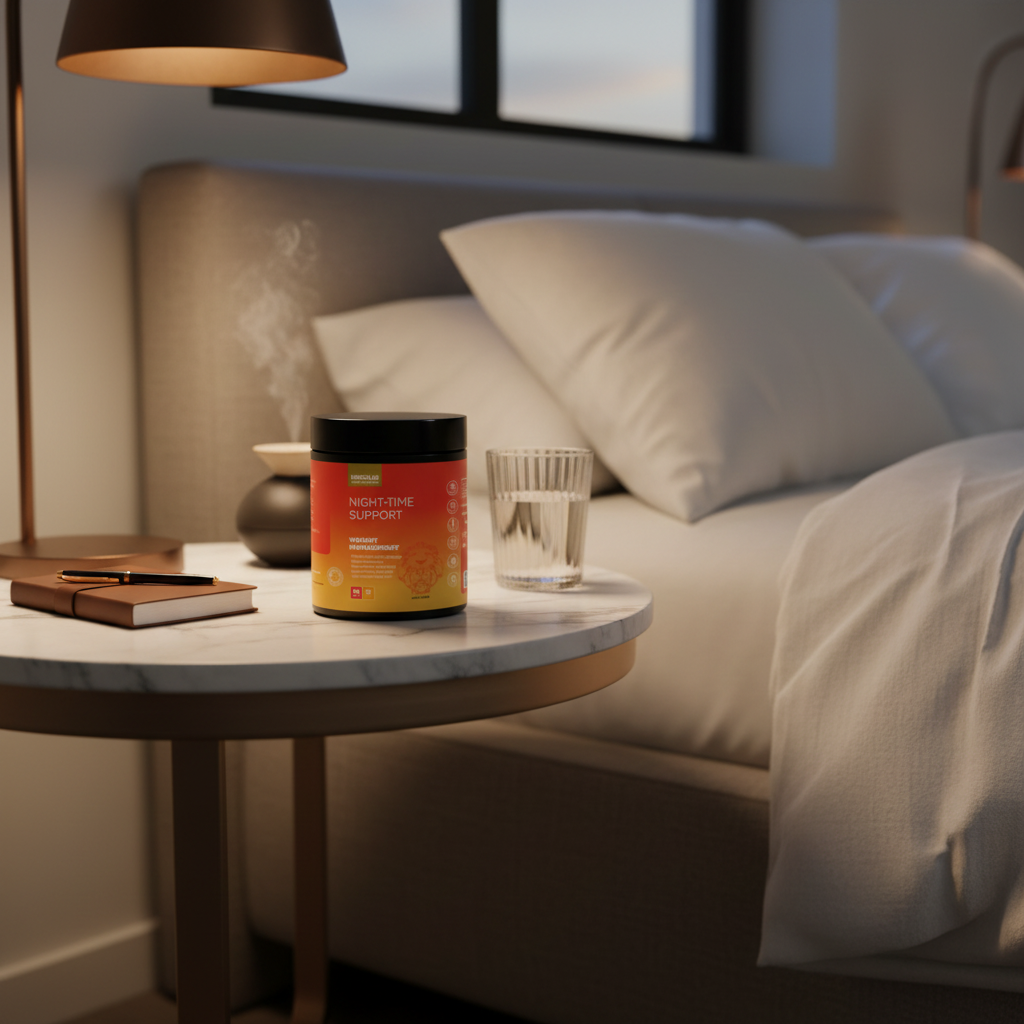 Night-Time Support on Bedside Table