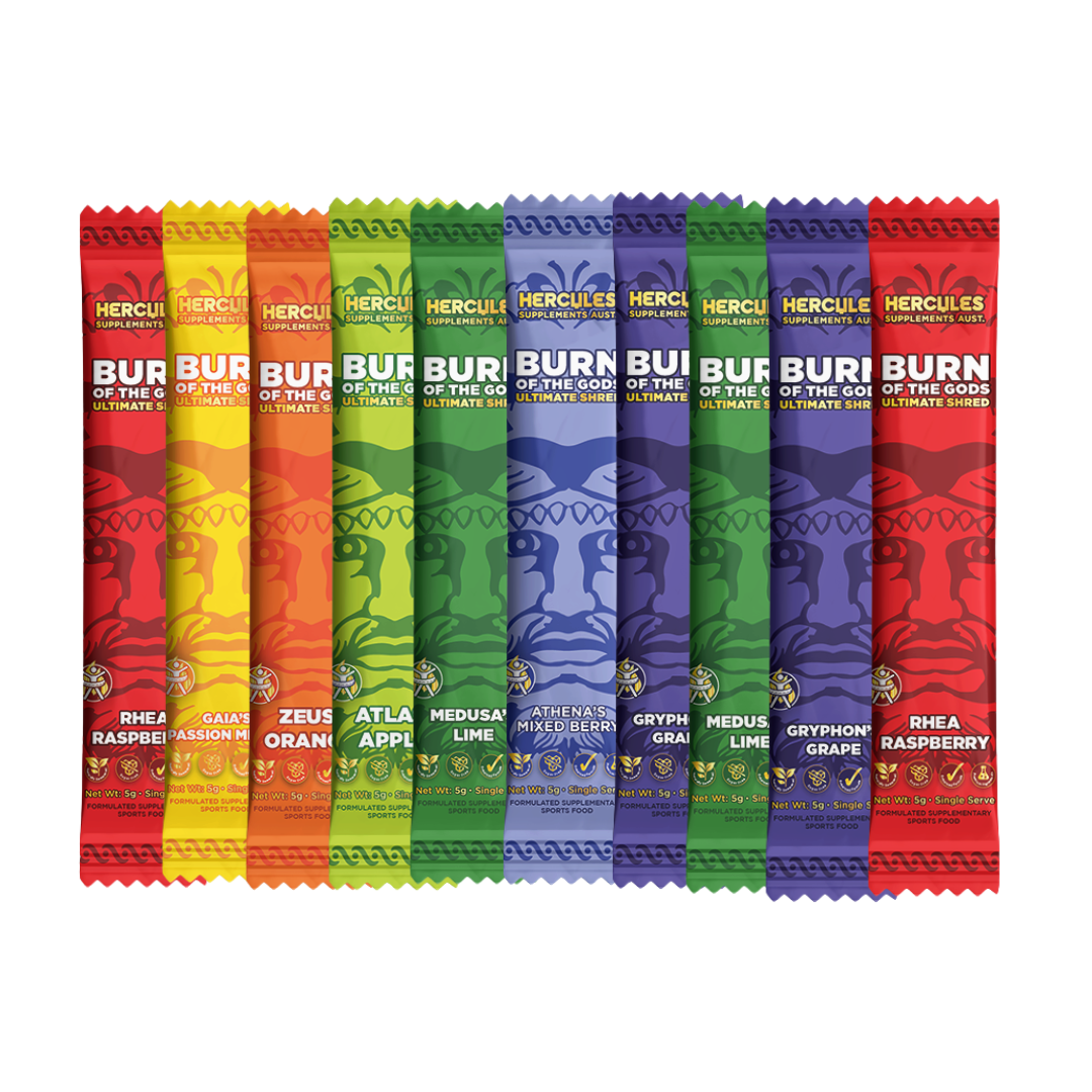 Burn of the Gods - Travel Pack (10 samples)