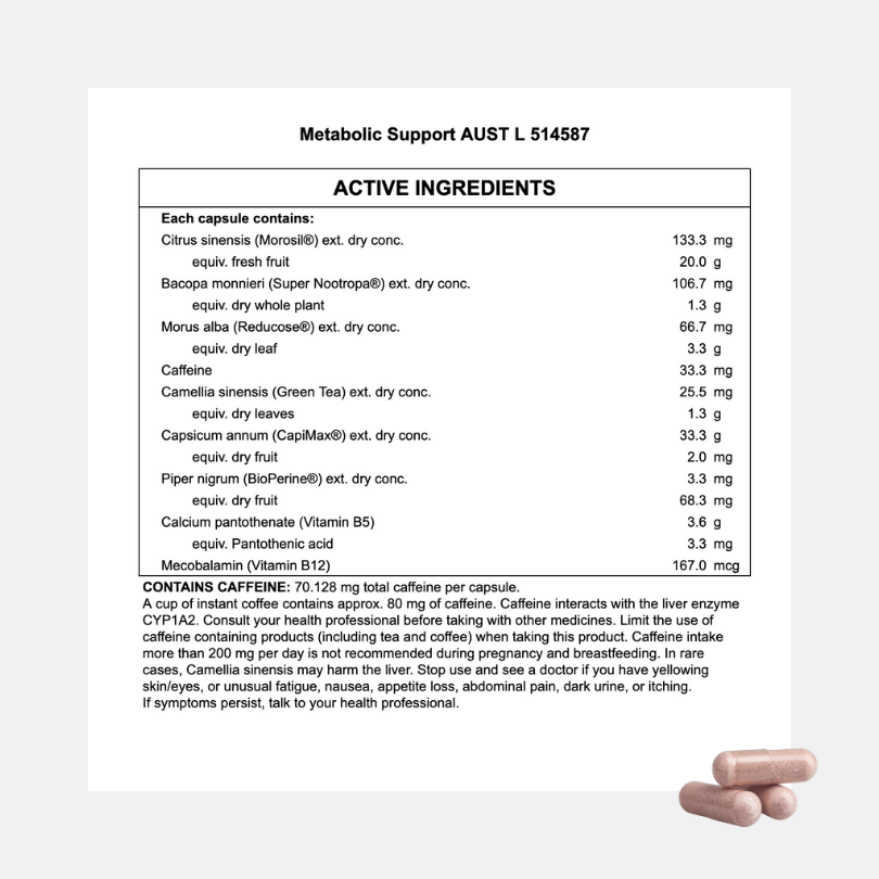 Metabolic Support - Weight Management Capsules