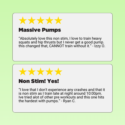 Pump of the Gods - Ultimate Non Stim Pre Workout