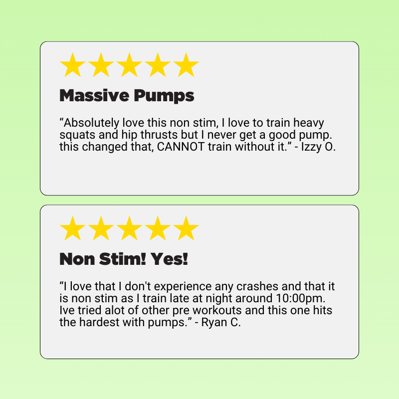 Pump of the Gods - Ultimate Non Stim Pre Workout