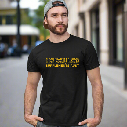 Hercules Signature Black T-Shirt
