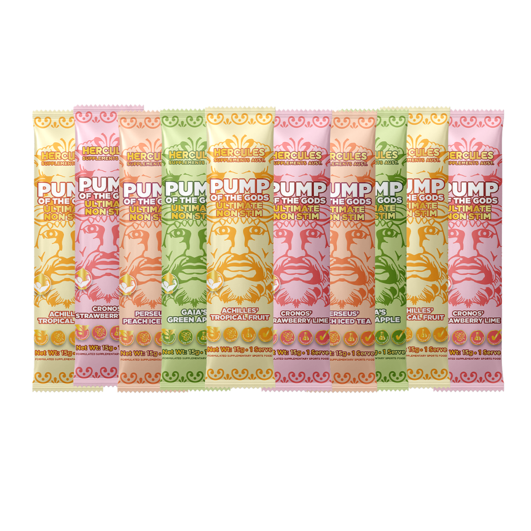 Pump of the Gods - Travel Pack (10 samples)