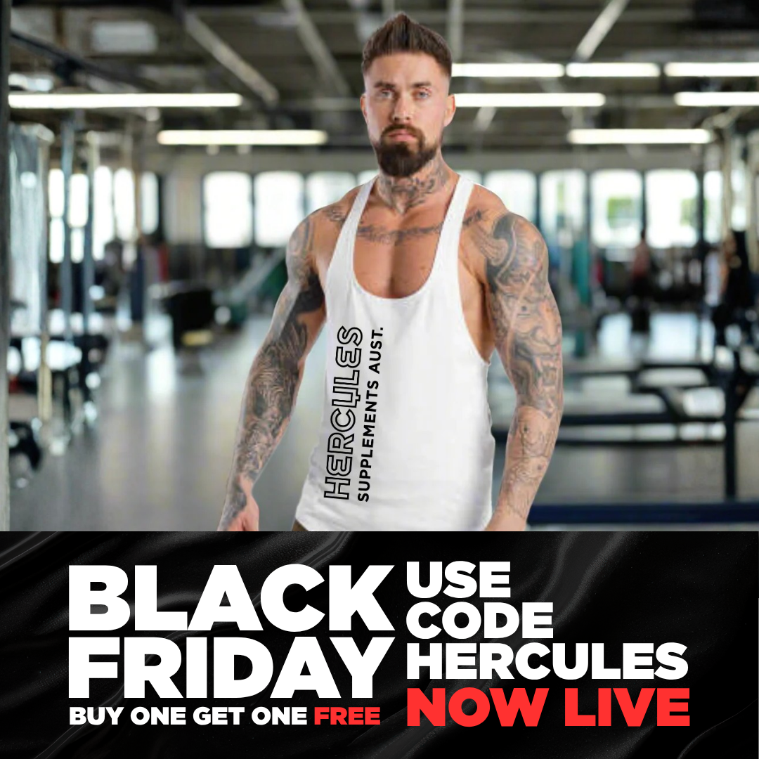 Hercules Signature White Singlet