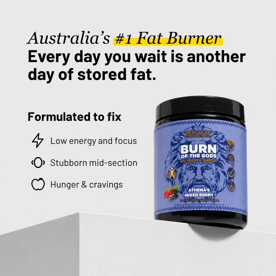 Burn of the Gods - Ultimate Shred & Performance Supplement