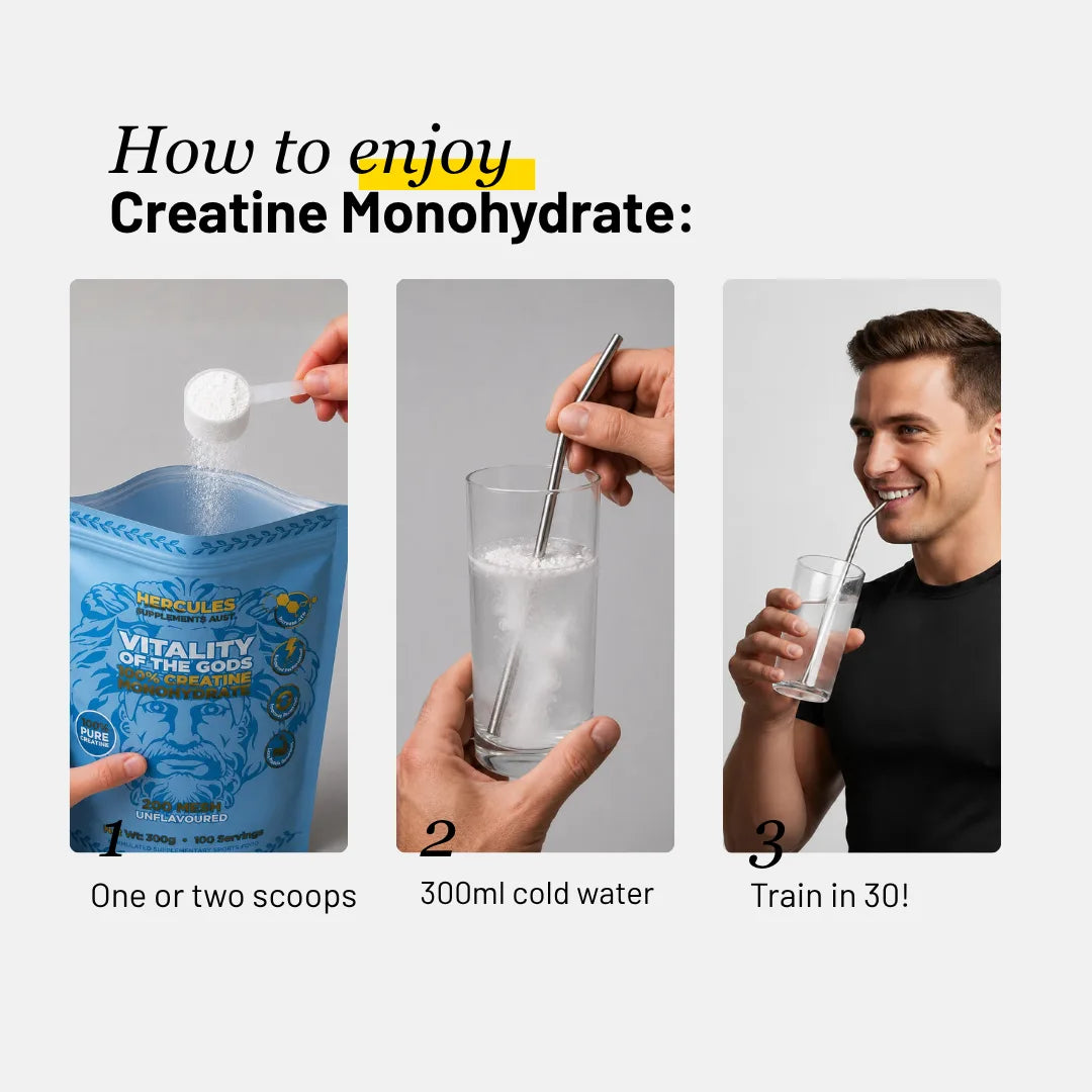 100% Creatine Monohydrate - Memory & Performance Supplement