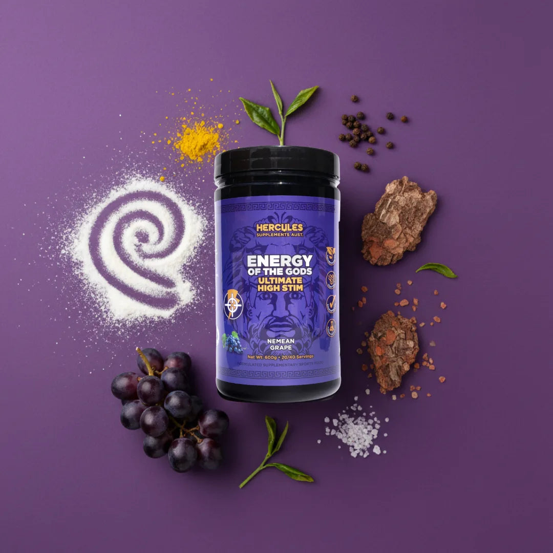 Energy of The Gods - Ultimate High Stim Pre Workout Supplement
