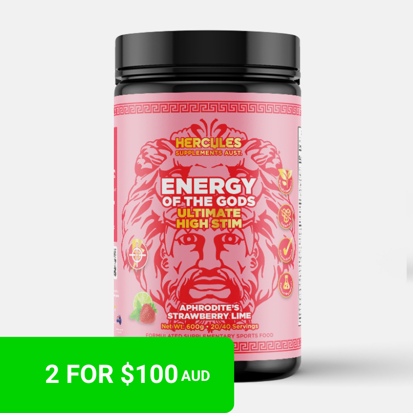 Energy of The Gods - Ultimate High Stim Pre Workout