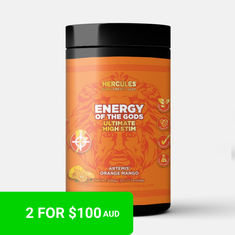 Energy of The Gods - Ultimate High Stim Pre Workout