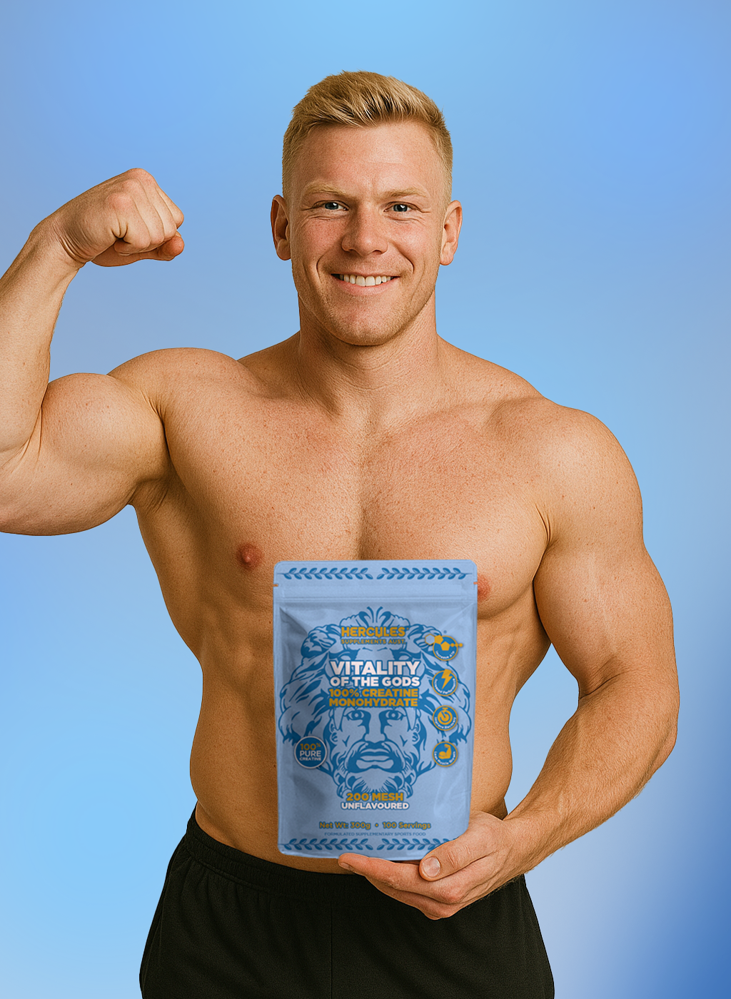 Vitality of the Gods - Creatine Monohydrate Powder