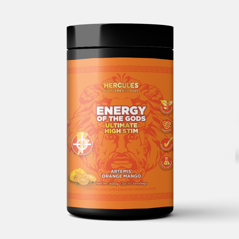 Energy of The Gods - Ultimate High Stim Pre Workout Supplement