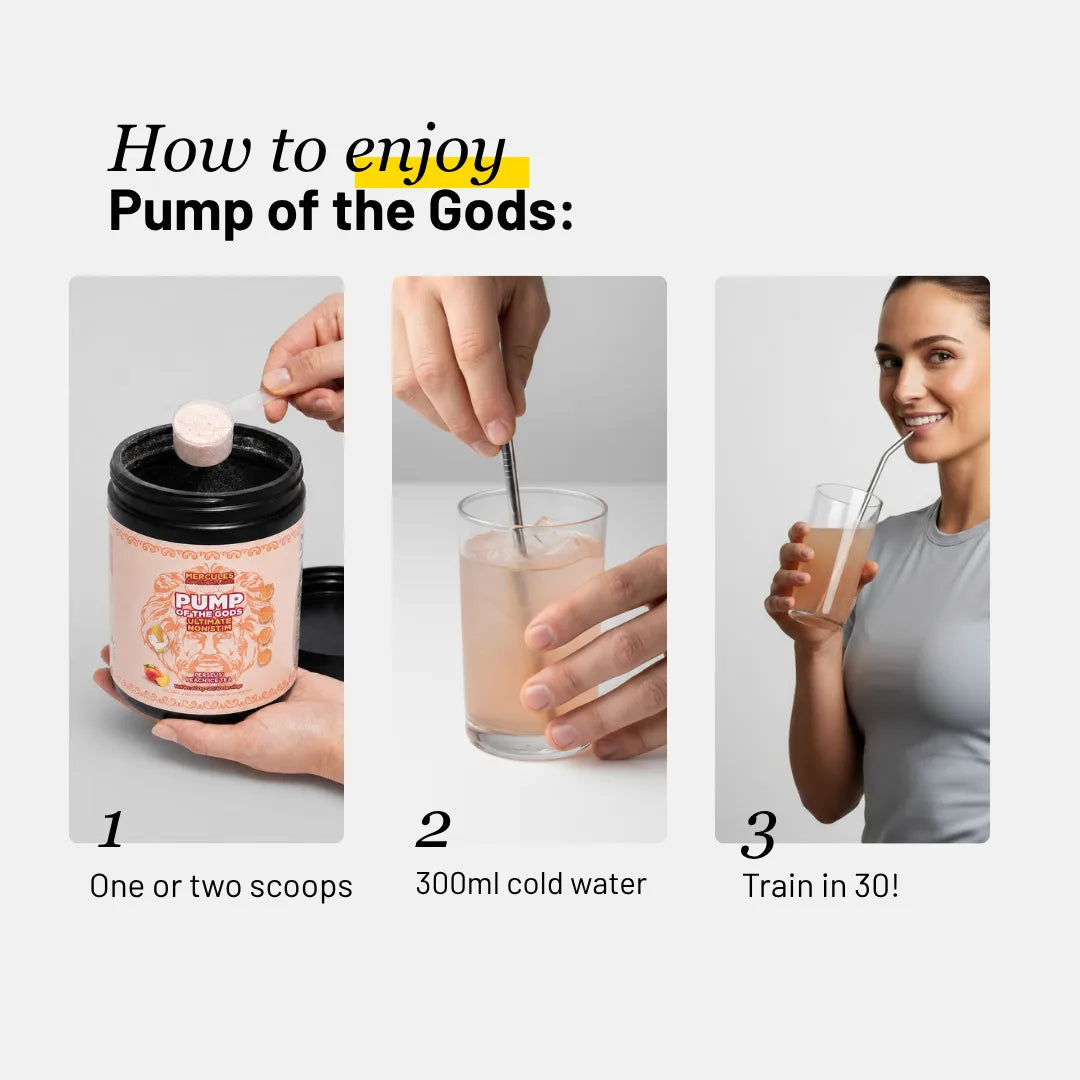Pump of the Gods - Ultimate Non Stim Pre Workout Supplement
