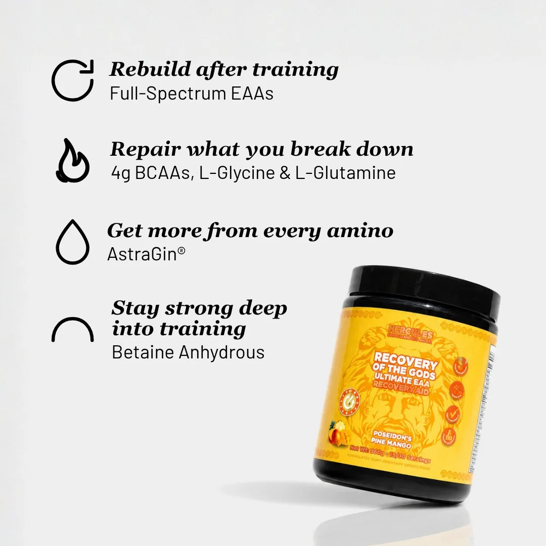 Recovery of the Gods – Muscle Recovery & Repair Supplement