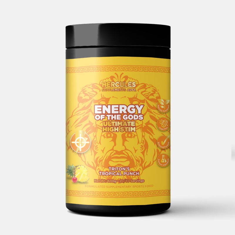 Energy of The Gods - Ultimate High Stim Pre Workout Supplement