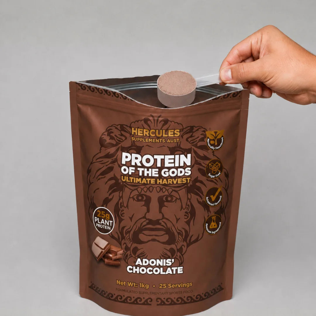 Aust R Supplements The Smoothest Plant-Based Protein | Protein of the Gods | Hercules ...