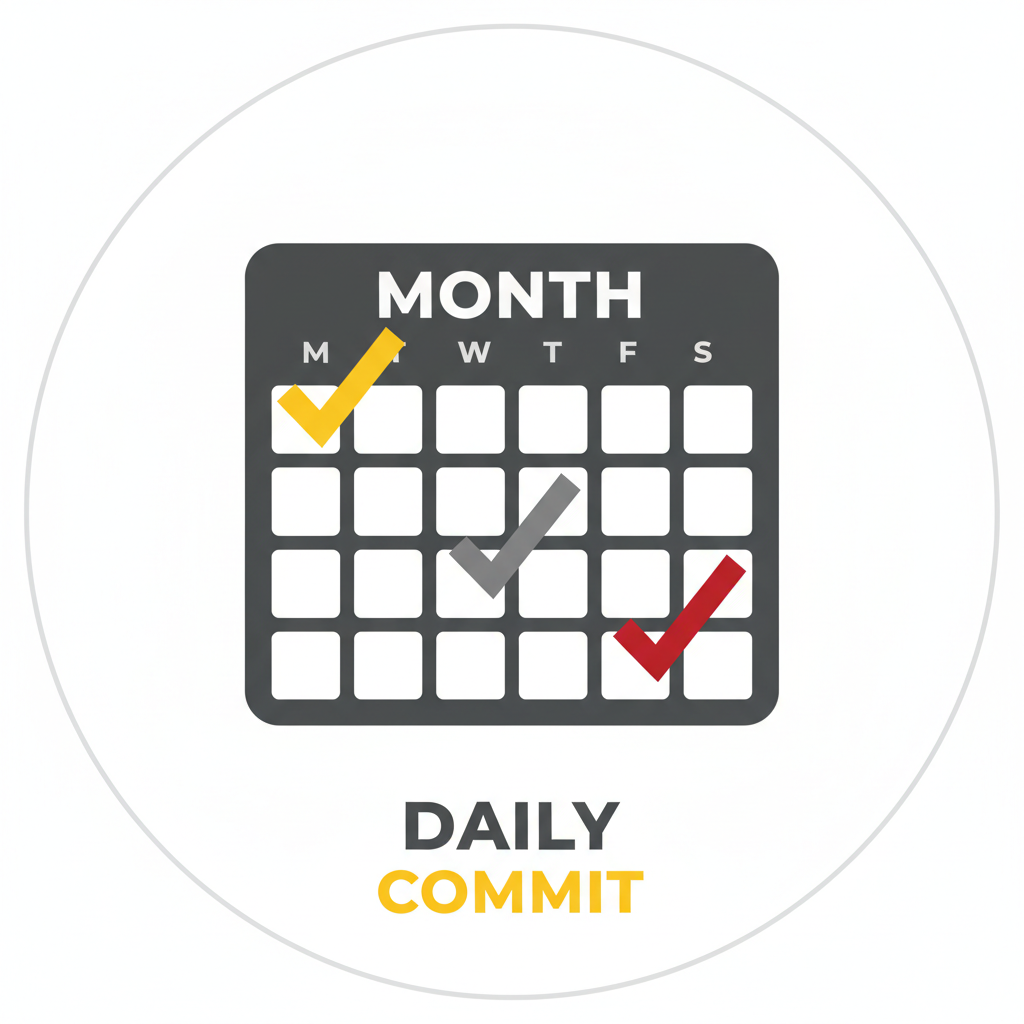 Calendar Checkmarks - Daily Consistency