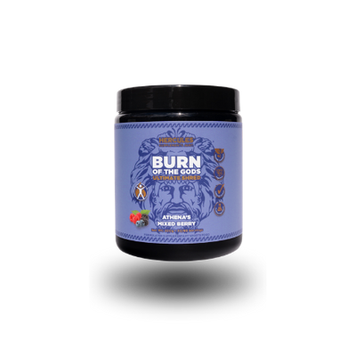 Burn of the Gods - Ultimate Shred & Performance Supplement floating product image