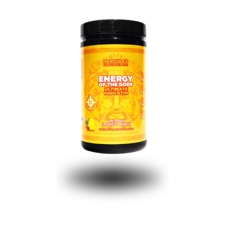 Energy of The Gods - Ultimate High Stim Pre Workout Supplement floating product image