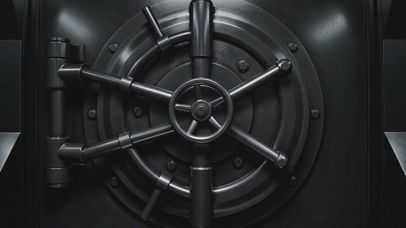 The Black Friday Vault door, closed