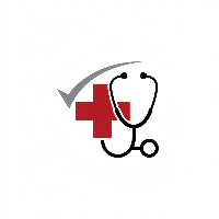 Trusted by Doctors Icon - White Background